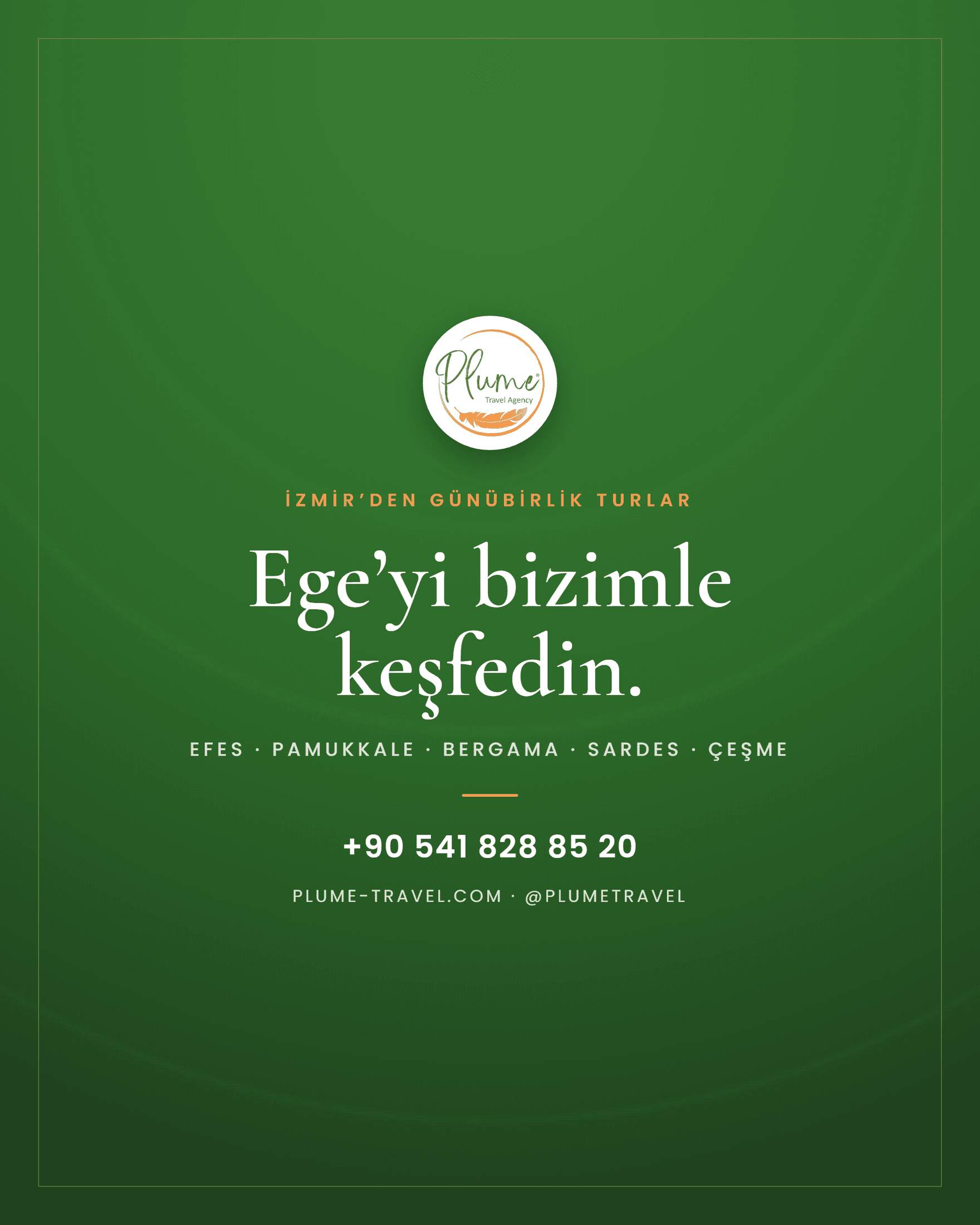 Plume Travel — sosyal medya içeriği