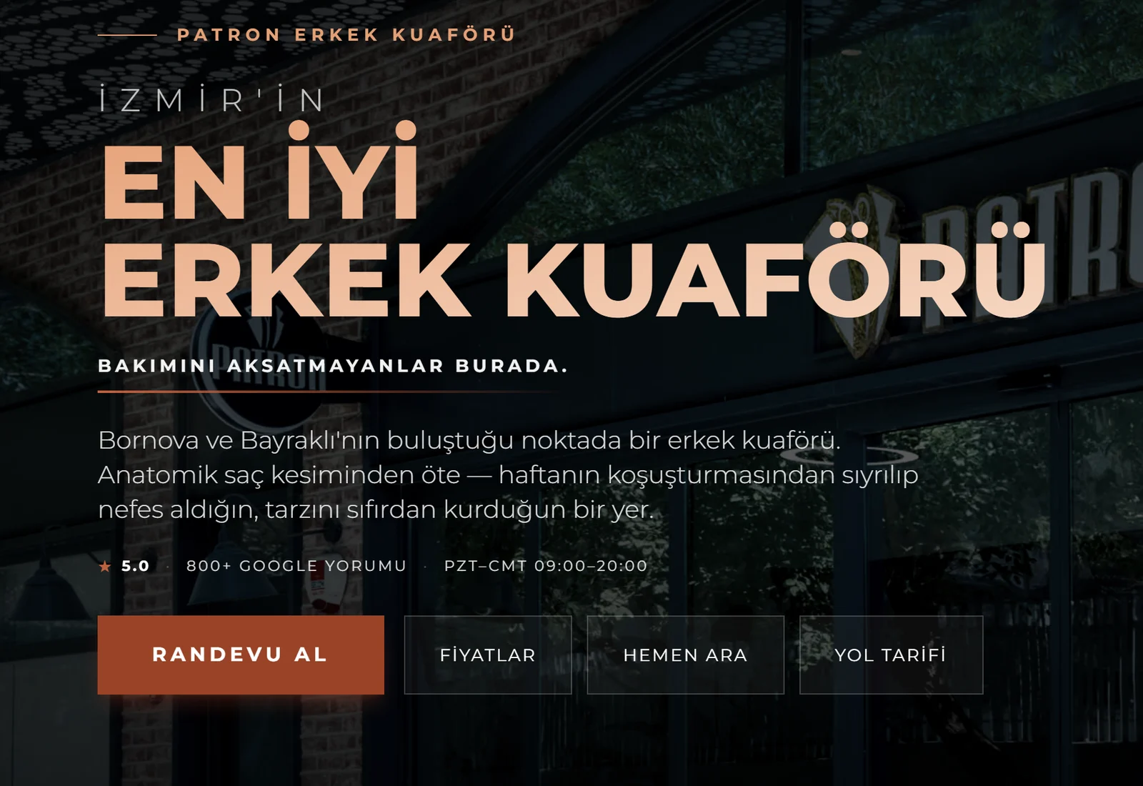 Patron Erkek Kuaförü