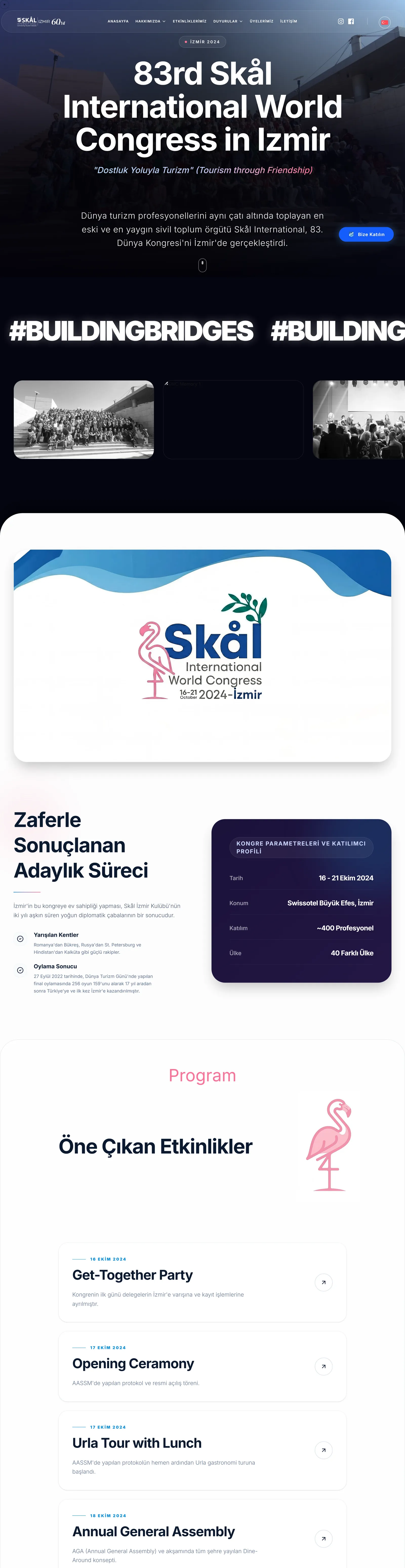 Skål International İzmir — skalizmir.com/kongre